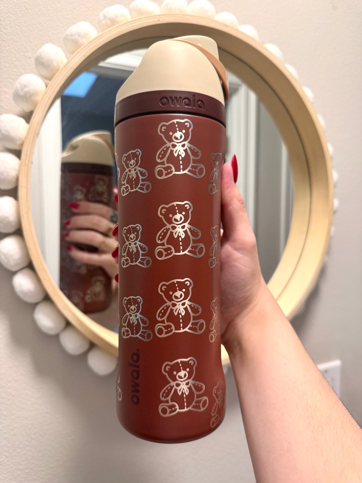 Ready to Ship Engraved Owala, Teddy Bears 24oz