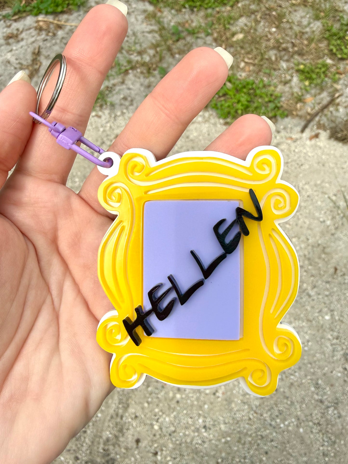 Personalized FRIENDS Keychain