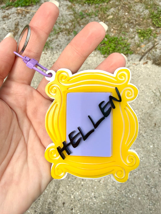 Personalized FRIENDS Keychain