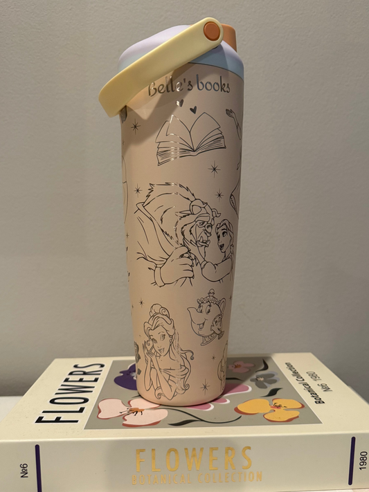 Disney Beauty and the Beast Owala FreeSip Sway