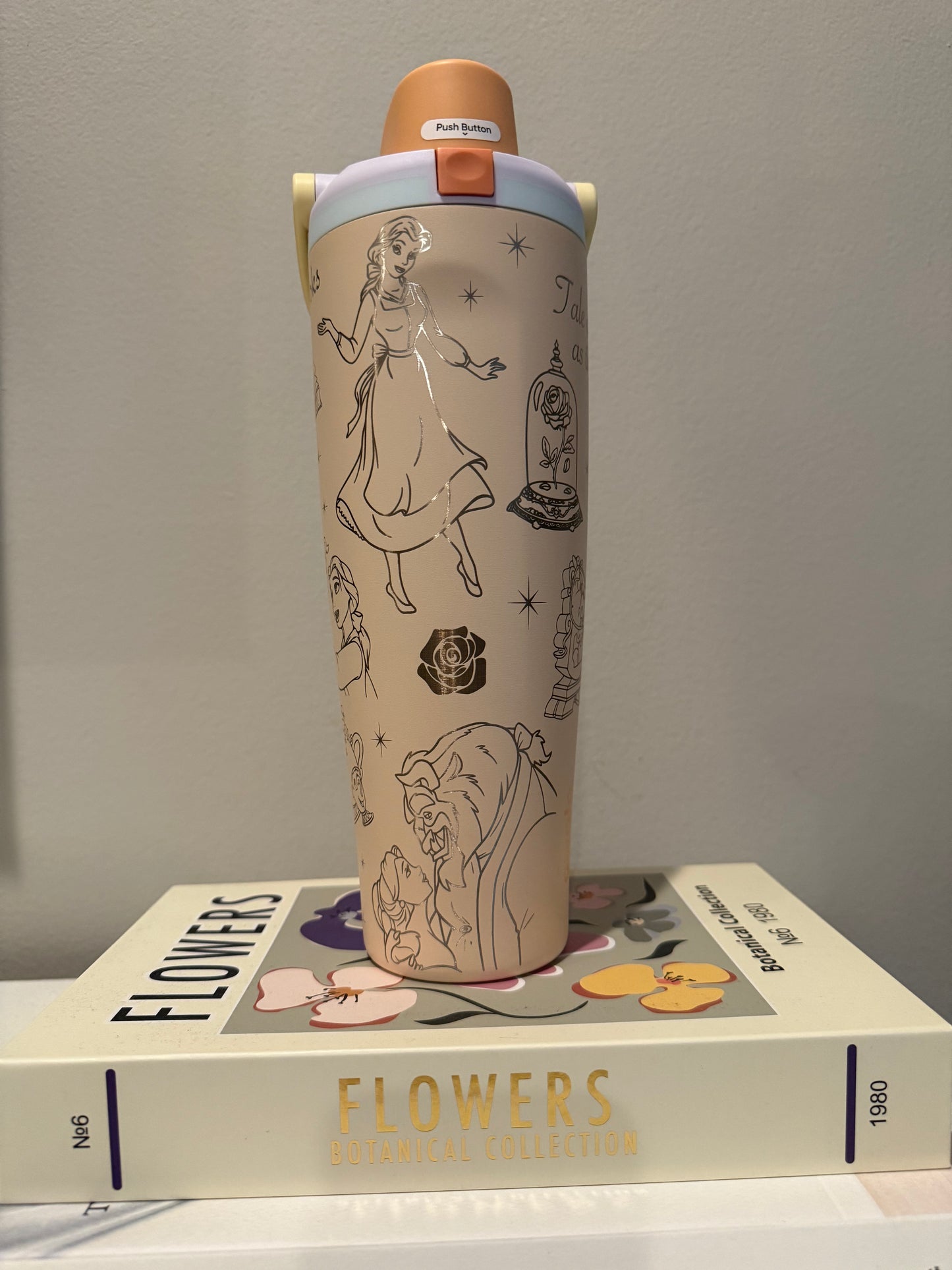Disney Beauty and the Beast Owala FreeSip Sway