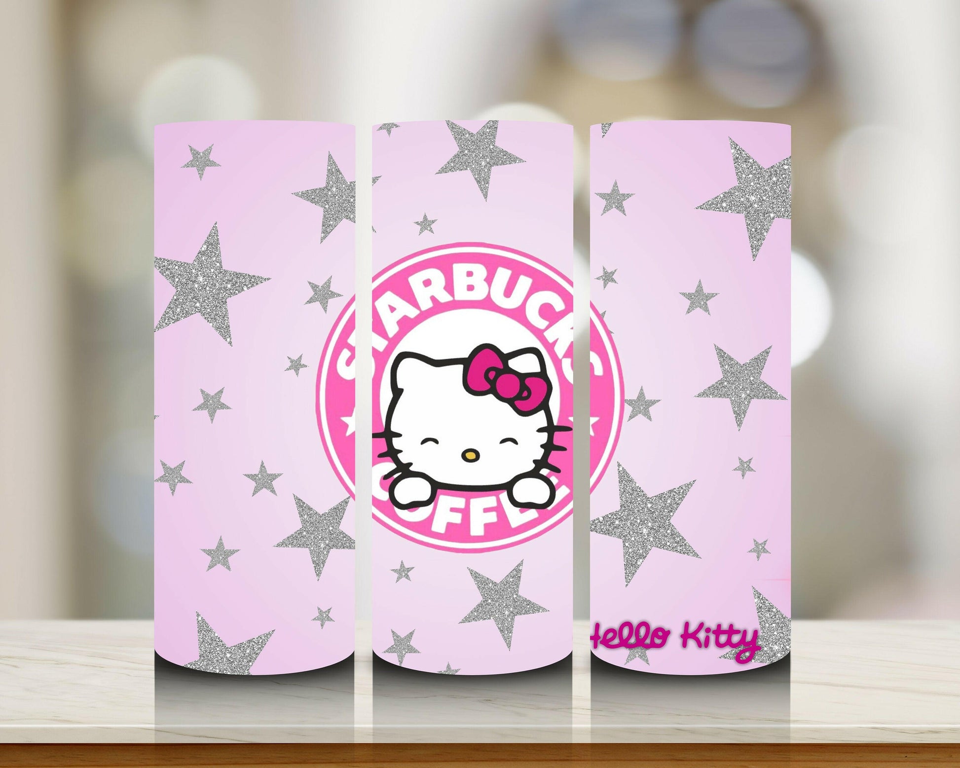 Kitty Inspired Personalized 20oz Starbucks Stainless Steel w/ Straw perfect gift for her