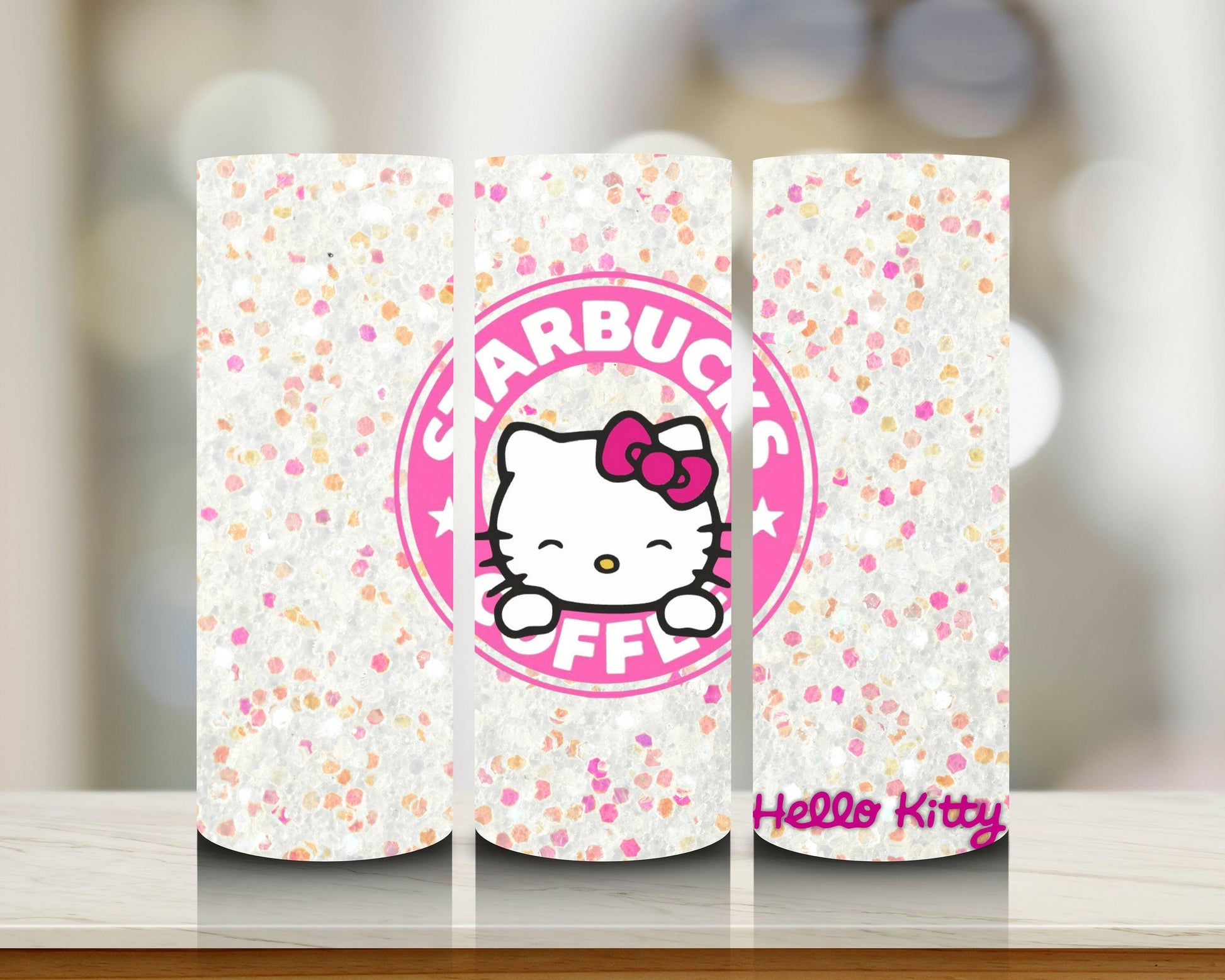 Kitty Inspired Personalized 20oz Starbucks Stainless Steel w/ Straw perfect gift for her