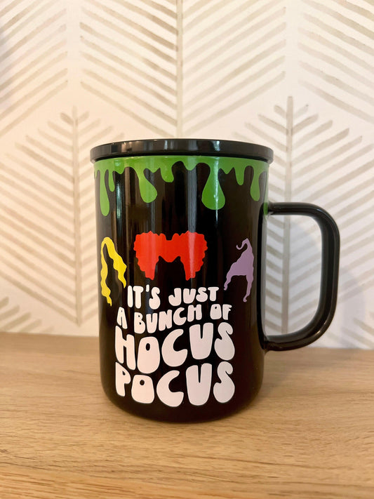 Witch Halloween Personalized Mug 17oz With Lid and Straw, Witch Cauldron Halloween Mug, I Smell Children, Halloween Cup, Giftable Halloween