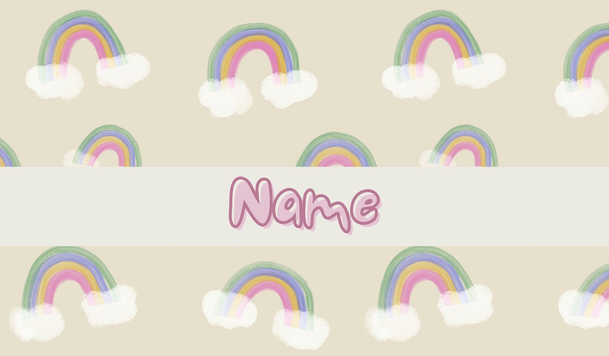 Kids Personalized 12oz Flip Top Straw Cup Rainbow Design with Name, Insulated Stainless Steel for School or Travel, Cotton Candy colors