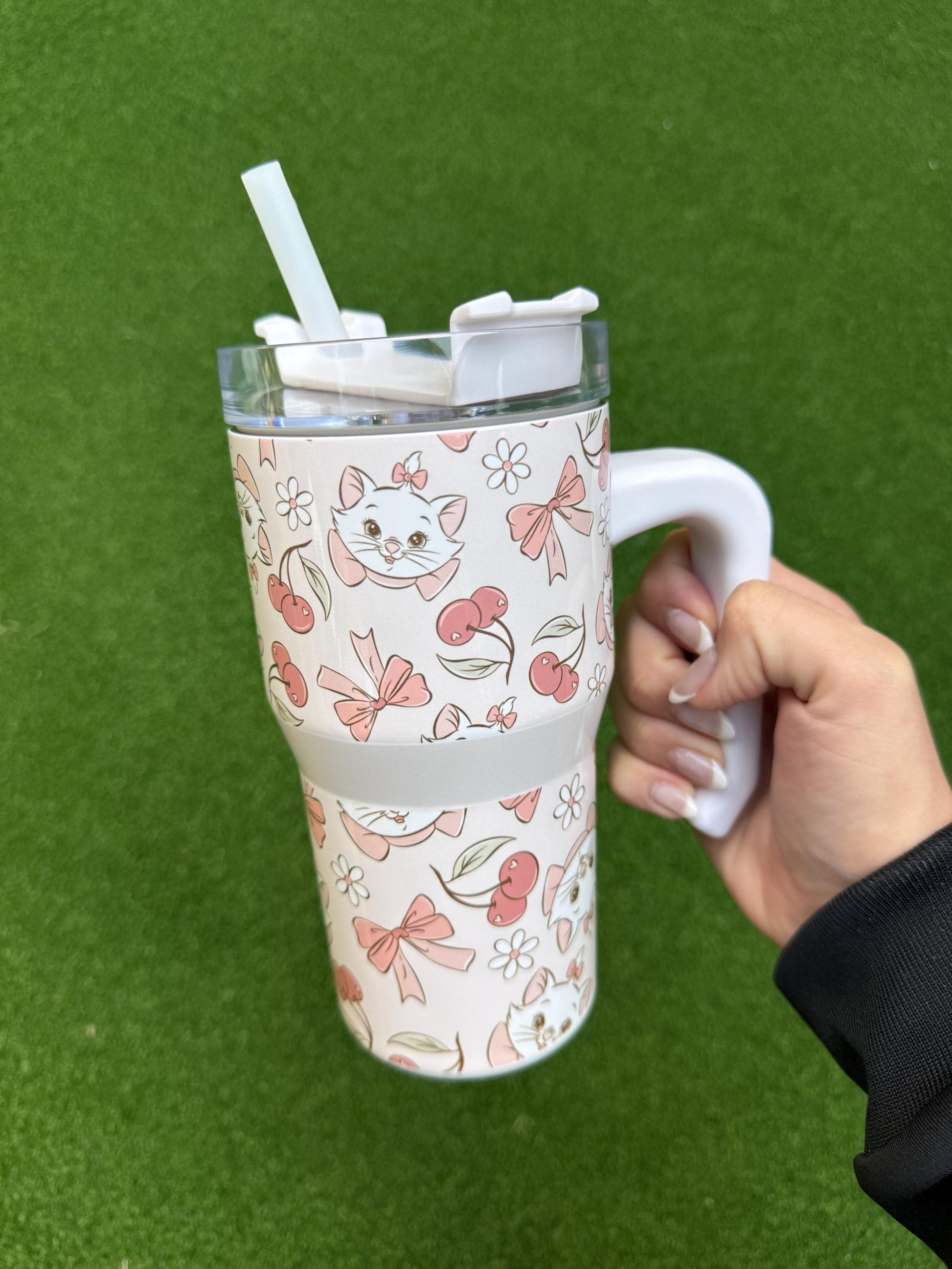 Kids Tumbler 20oz Cup with Handle, Stitch Kids Water Bottle, perfect Birthday Gift