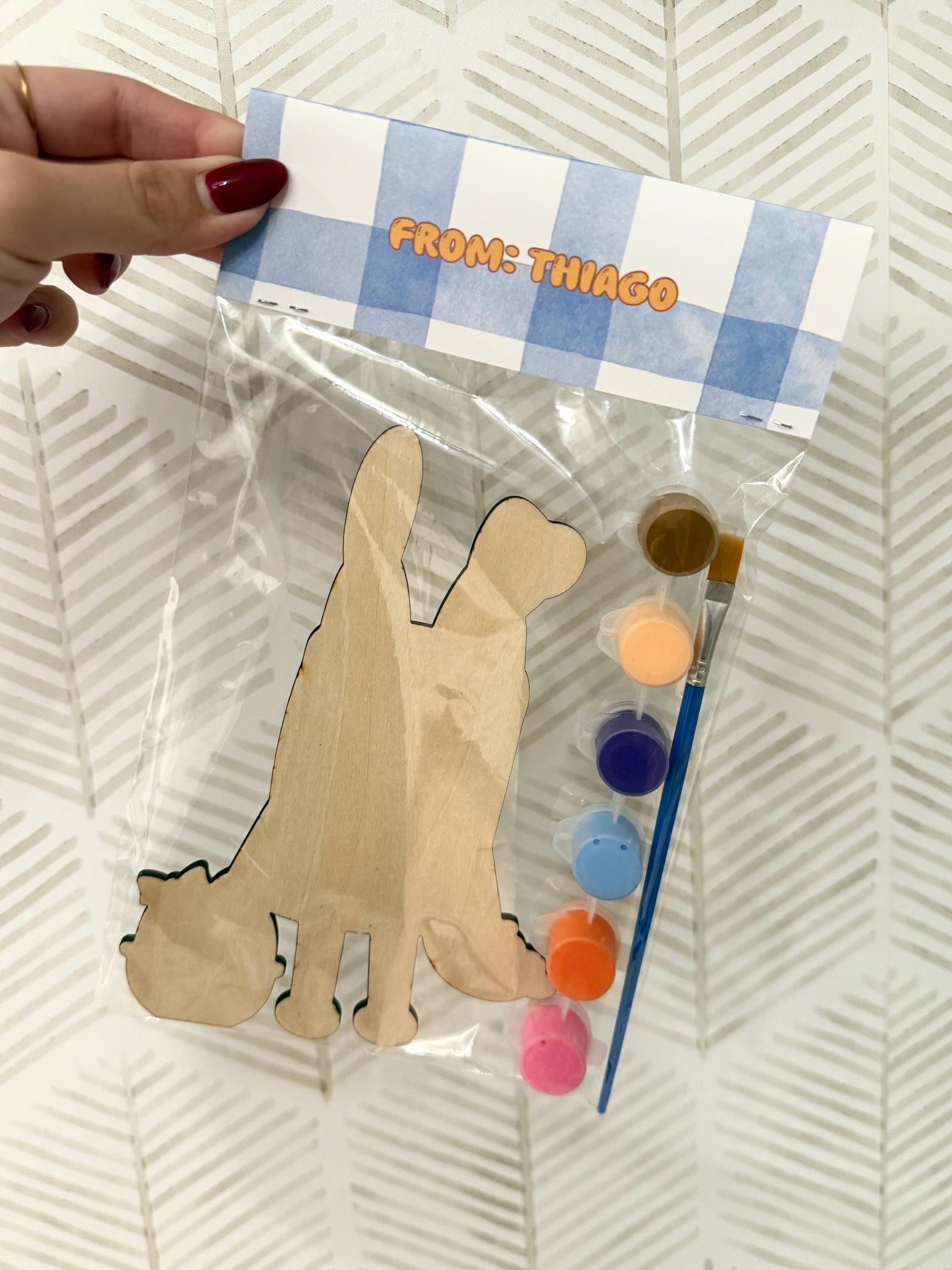 Bluey Easter Basket Stuffer, Easter gift for kids, Painting kit for kids, Easter for school, Coloring Kit