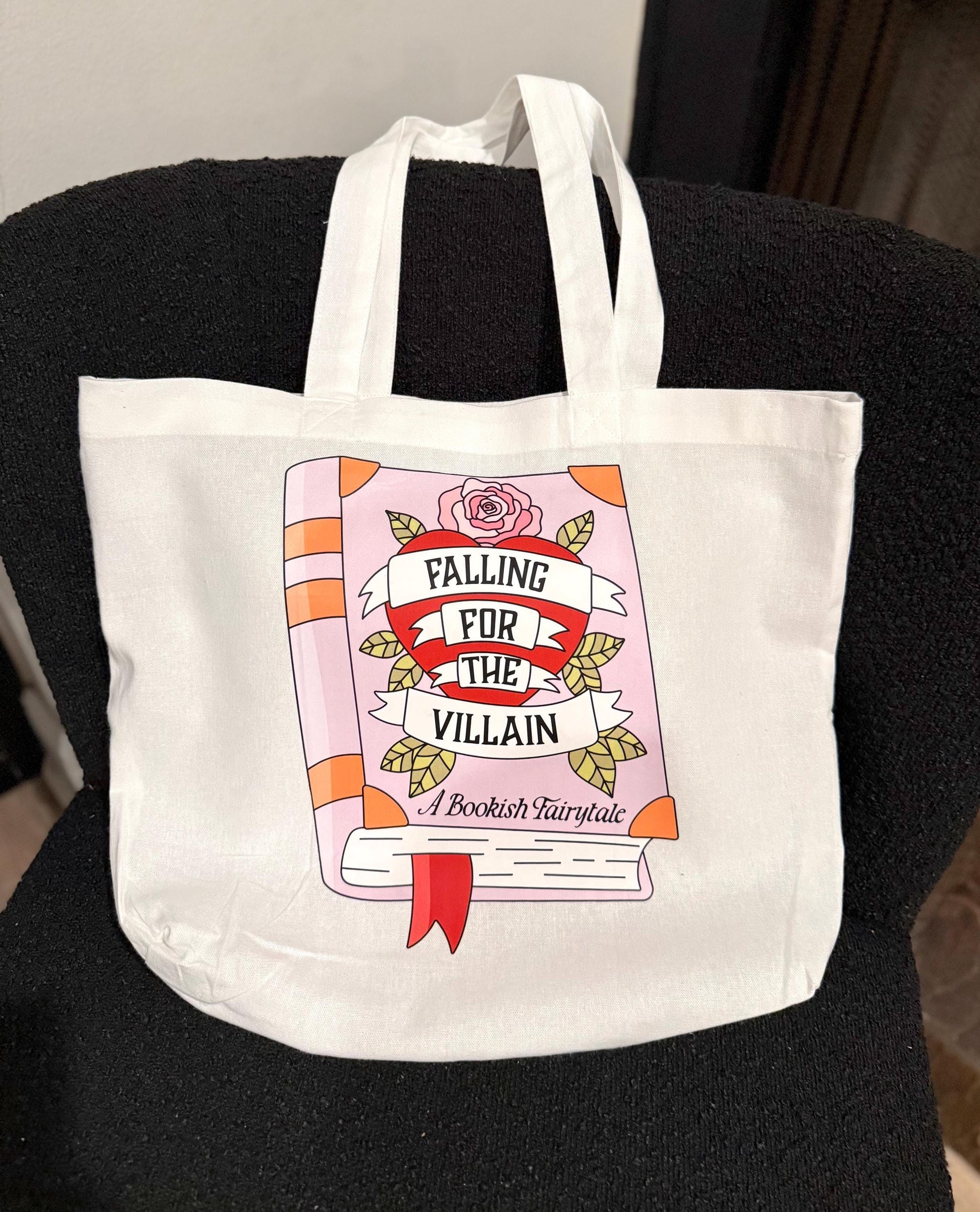 In My Villain Era Tote, Villain Shopping Tote, Dark Romance Book Club, Funny Gift for readers, Reusable shopping tote, Bookworm gift