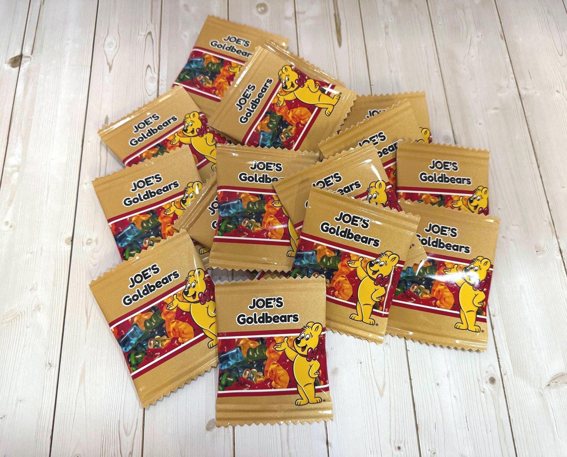 Gummy bears Haribo Party Favors Bundle of Personalized Snack Gummies Kids Party favor, Tabletop decoration, Custom w/ name