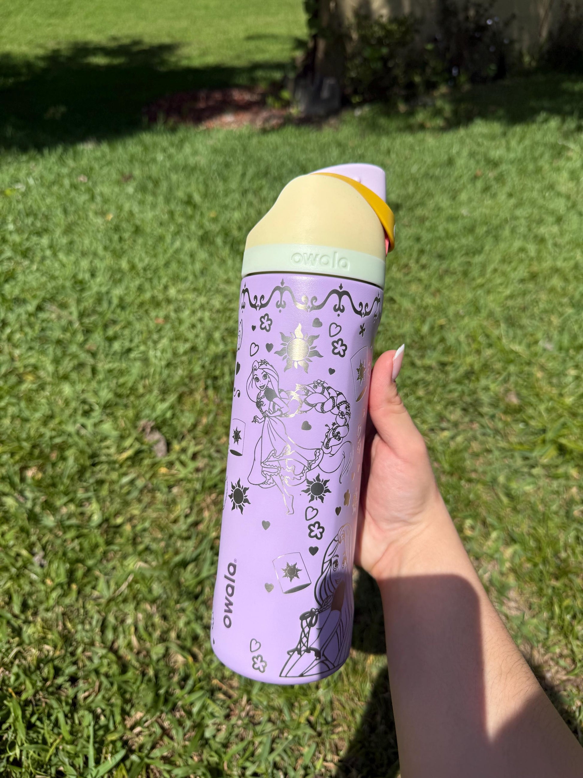 Custom Engraved Owala, Engraving on your pre-owned Owala FreeSip, Full wrap engraving, Engraved tumbler
