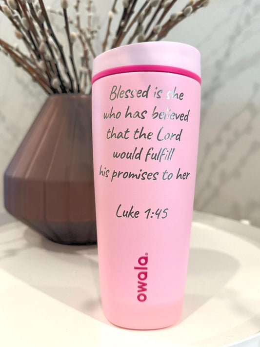Owala Smooth Sip Coffee Cup Custom Engraved, Morning Devotional, Christian Gifts, Worship Prayer, Womens Christian, Bible Verse Christian