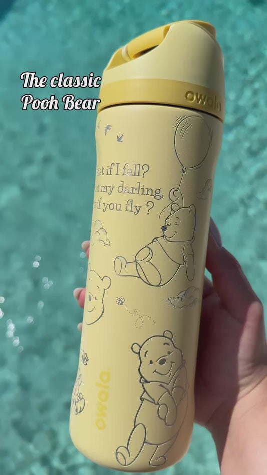 Honey Bear Engraved Owala Free Sip 24oz