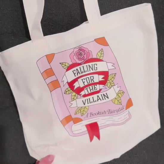 In My Villain Era Tote, Villain Shopping Tote, Dark Romance Book Club, Funny Gift for readers, Reusable shopping tote, Bookworm gift