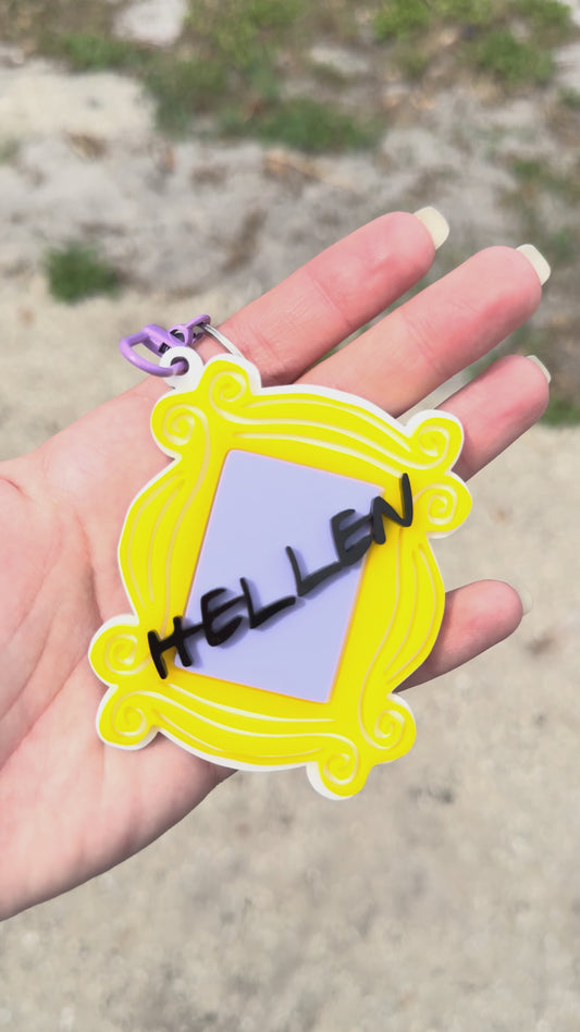 Personalized FRIENDS Keychain